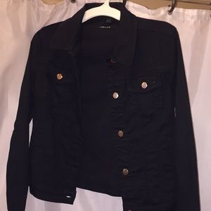 J Brand Black Denim Jacket